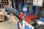 Under-table cross-cut saw with automatic material feed -new-
